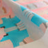 Muralla Roja Coral Blue Cotton